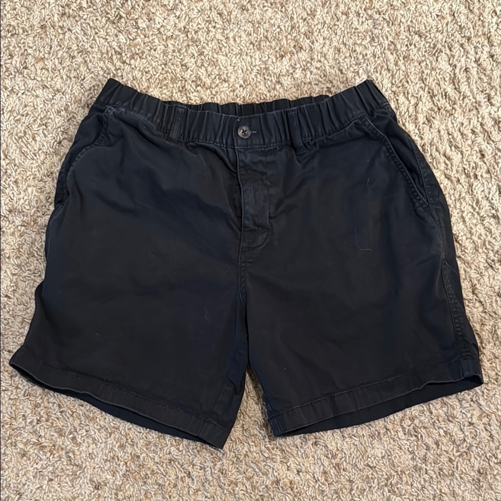 Bear bottoms Men's Black Casual Shorts. Large, 7” inseam